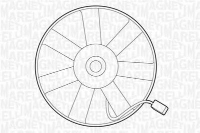 MAGNETI MARELLI 069422230010 -  Вентилятор, охлаждение двигателя